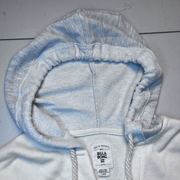 Billabong California Love Pullover Hoodie Vneck Sweatshirt Sweater Size Large - Picture 9 of 14